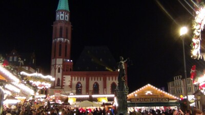 kerstmarkt Frankfurt Nacht 2012