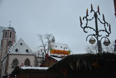 kerstmarkt Sneeuw 2012